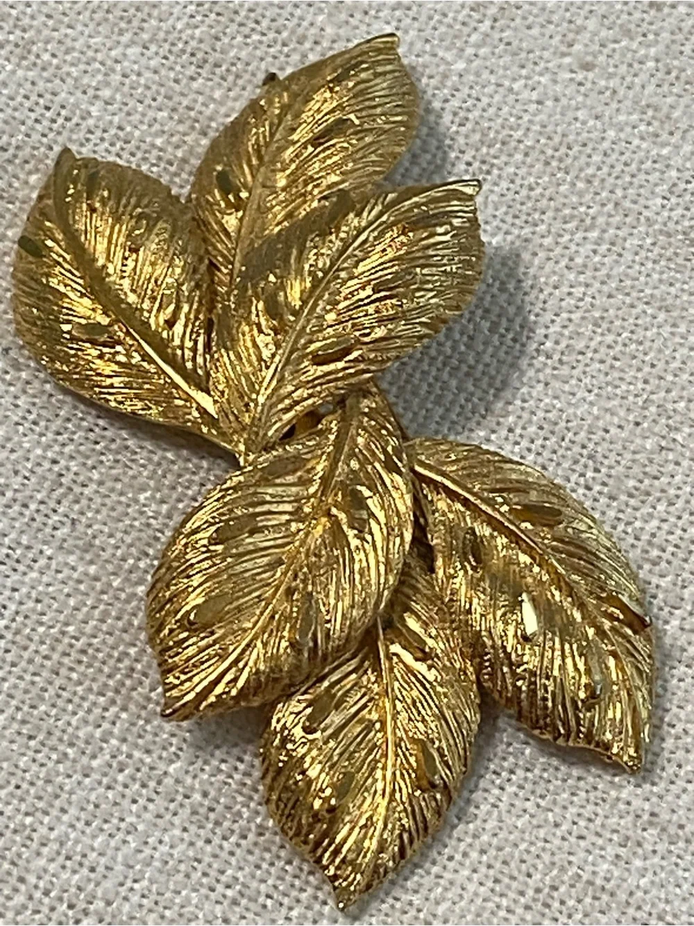 Vintage Brooch Bundle Coro Boucher Lady Bug Leaf